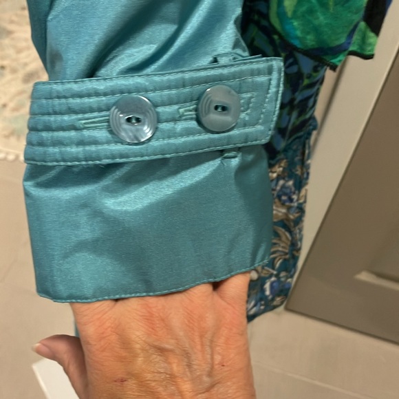 Vintage Chiango by Fleet Street Button trench Woman's Removable Insulated Liner - Picture 5 of 12